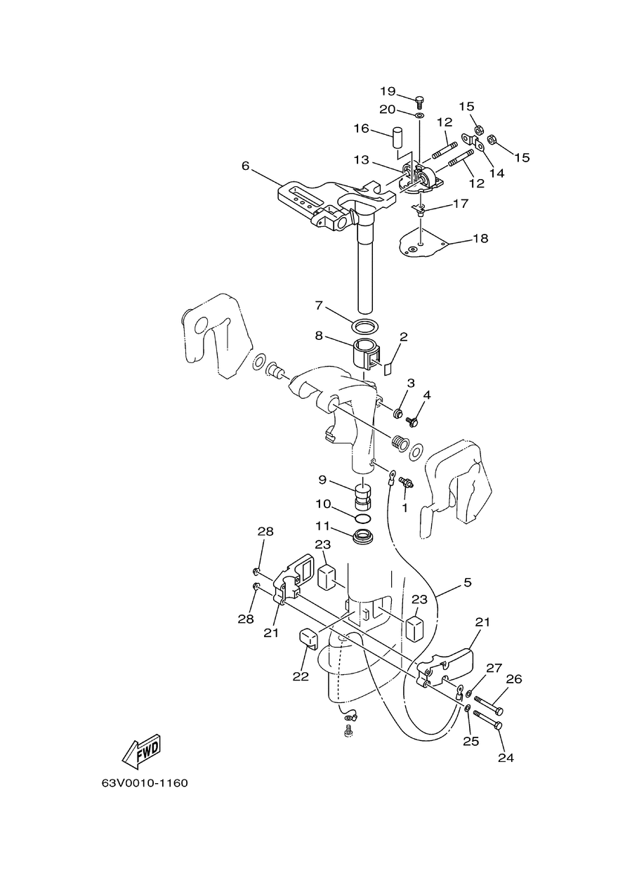 2006  15MSH 684K-1058763 BRACKET 2