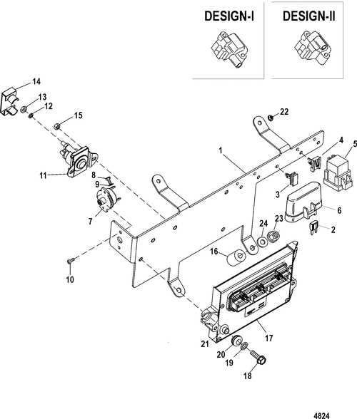 Marine Parts Plus Mercruiser Serial 496 MAG H.O. Model 881784 6708-30