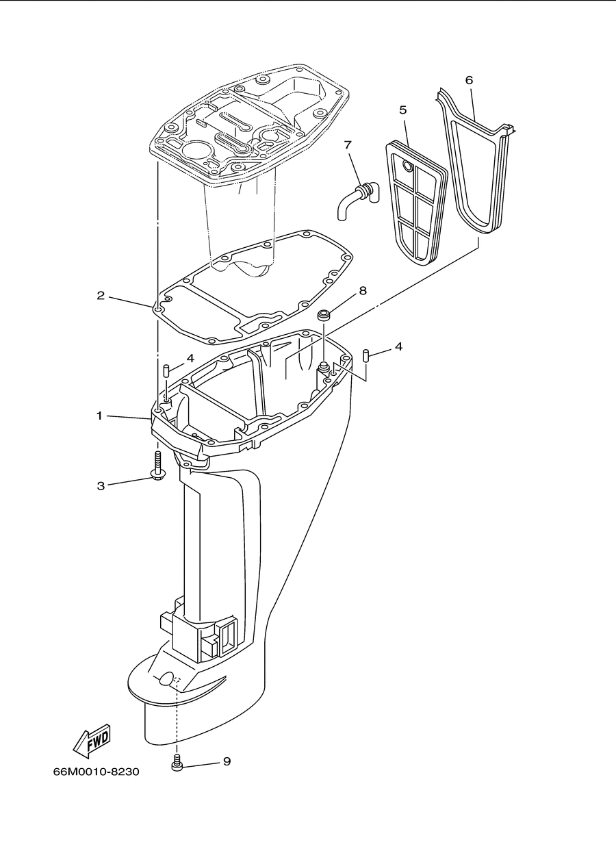 2006  F15ELH 66MK-1000001 UPPER CASING