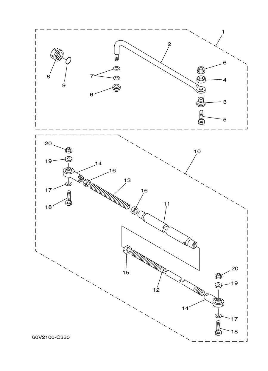 2006  F115TLR 68V-1082891 STEERING GUIDE